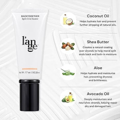 L'ANGE HAIR Backtogether Split End Sealer - Leave-In Conditioner for Breakage Repair & Frizz Control, Hydrating Lightweight Split Ends Treatment, 1.7 oz Avelisse