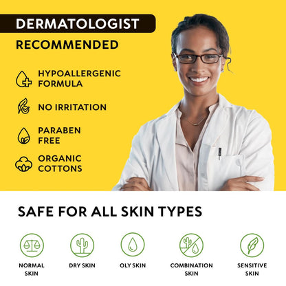 Turmeric Kojic Acid Cleansing Pads for Face - Exfoliating Sponges with Vitamin C & Lemon - Foaming Facial Wash for Glowing Skin & Uneven Tone Support - Gentle Daily Scrub