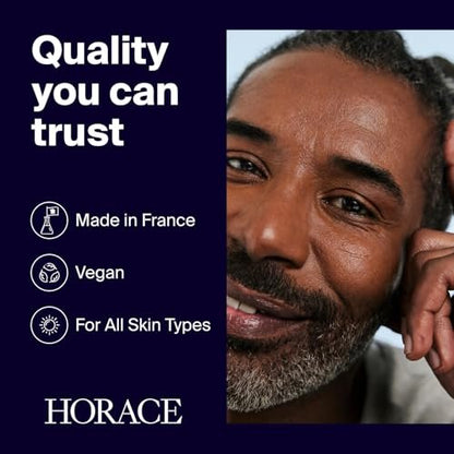 HORACE Healthy Glow Fluid for Men – Tinted Fluid Cream – Universal Shade – 97% Organic & Natural – 30 ml