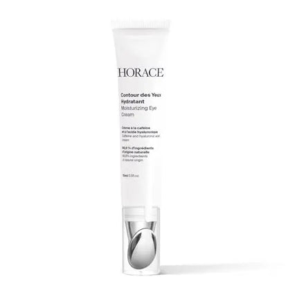 HORACE Under-Eye Moisturizer for Men – Anti-Fatigue Eye Cream to Reduce Dark Circles and Puffiness – Hydrating & Smoothing Formula – Unscented, 15ml Avelisse