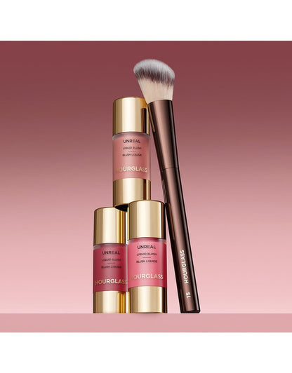 Hourglass No. 15 Blush Brush – Synthetic, Precision Blending Avelisse