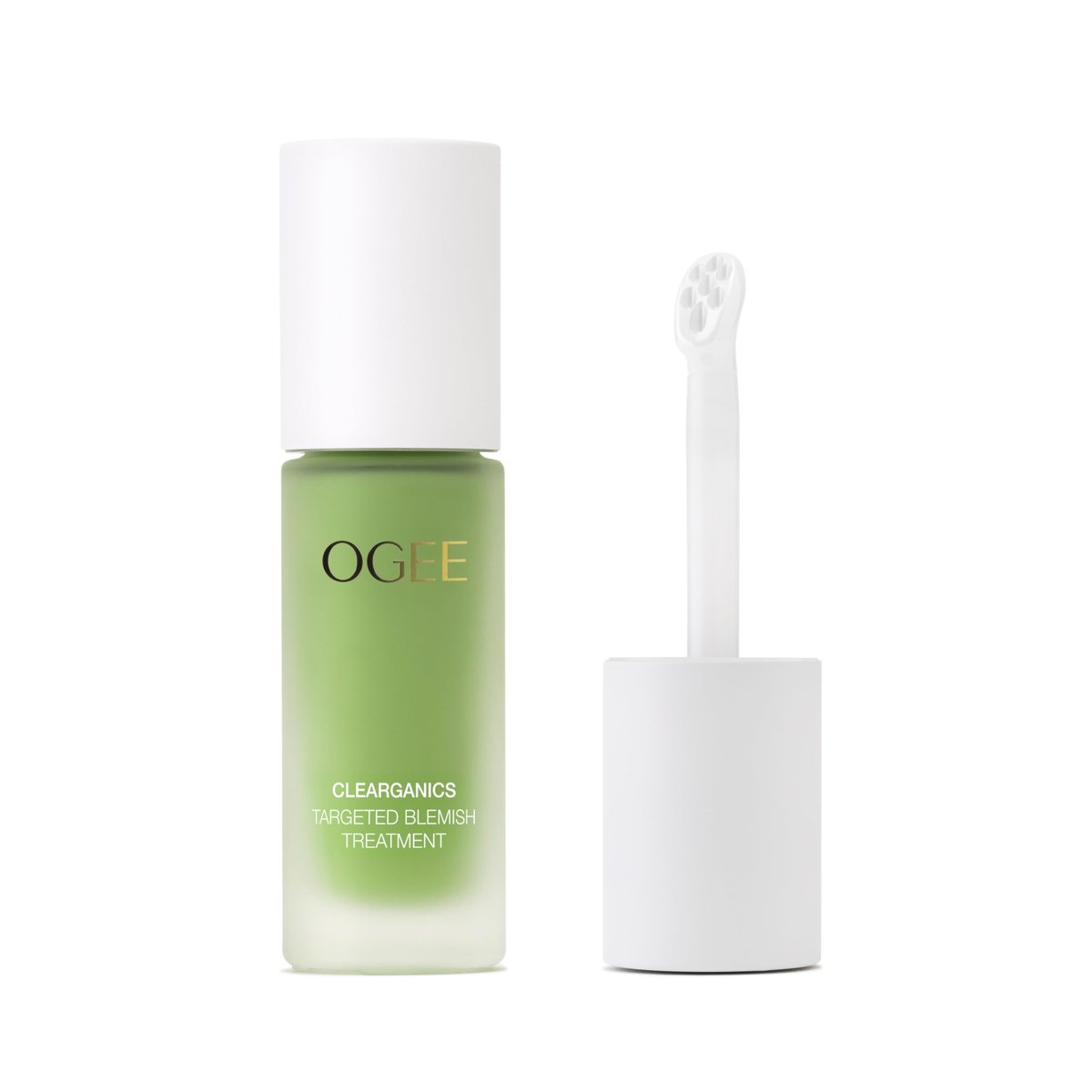 Ogee Plant-Based Acne Treatment for Face with Salicylic Acid - Targeted Acne Spot Treatment with Soothing Ceramic Application Tip Avelisse