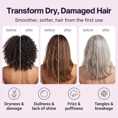 sohl-I.D. Hair Mask for Dry & Damaged Hair – Deep Conditioning Repair Treatment with Vitamins B3, B5, B7, C & E – Vegan & Cruelty-Free, 6.76 fl oz Avelisse