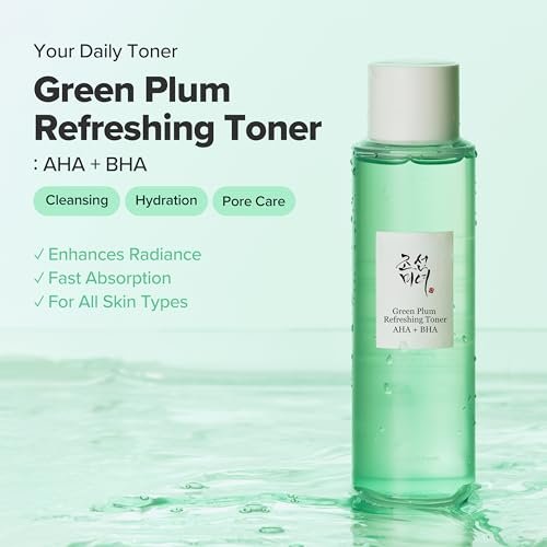 Beauty of Joseon Green Plum AHA BHA Toner - Refreshing Facial Essence Moisturizer, Mild Exfoliating Salicylic Acid for All Skin Types, Korean Skin Care for Men Women 150ml - görsel 4