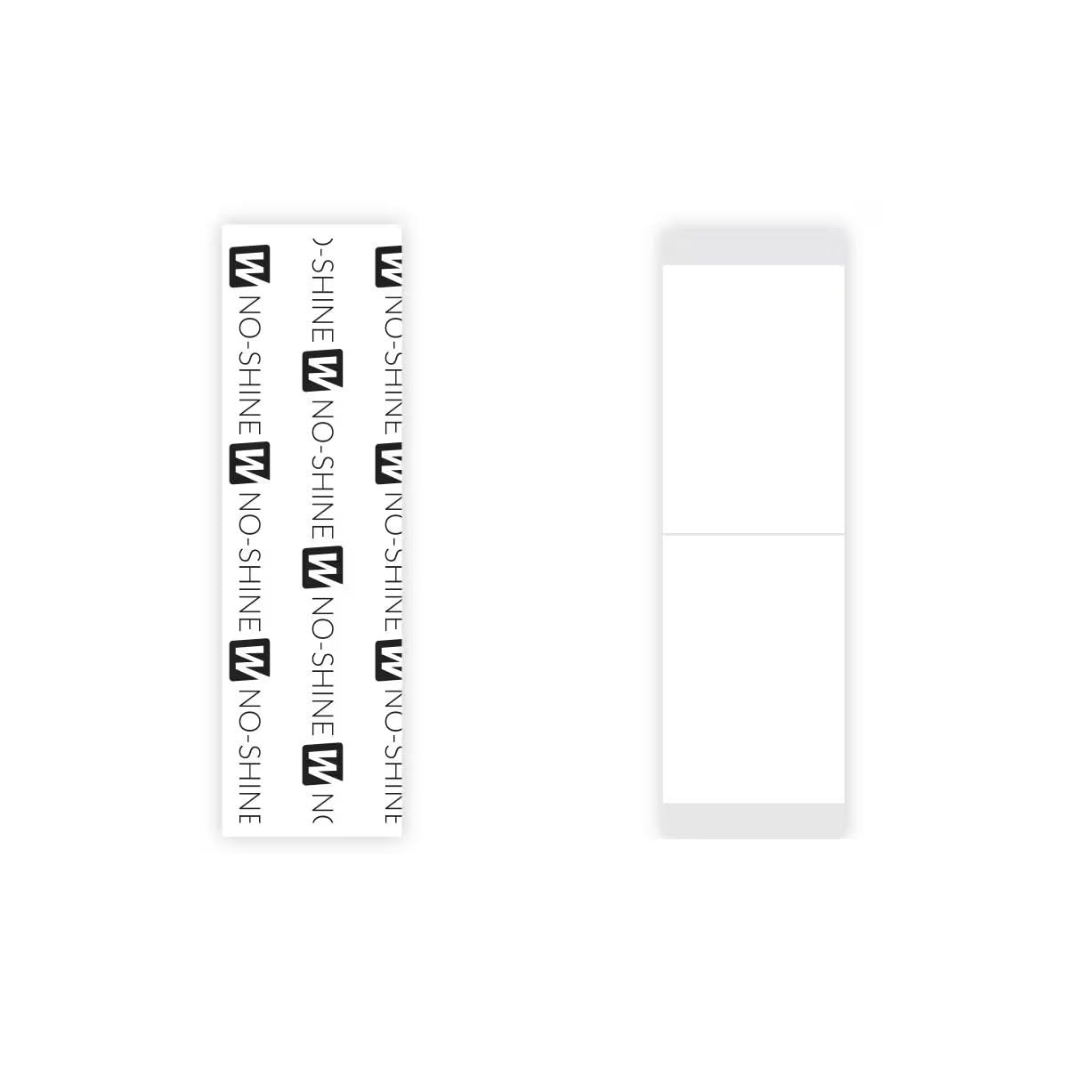 Walker No Shine Bonding Double Sided Tape 1" x 3" Straight Strip 36 Pieces Per Bag Avelisse