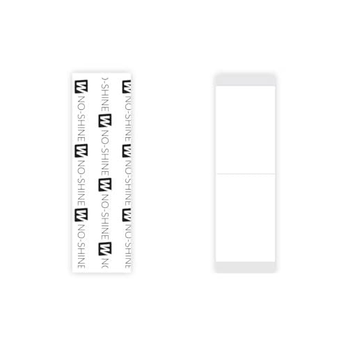 Walker No Shine Bonding Double Sided Tape 1" x 3" Straight Strip 36 Pieces Per Bag Avelisse