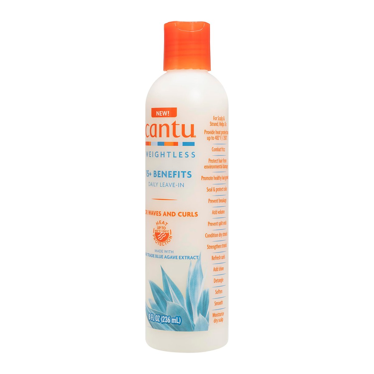 Cantu Weightless Daily Leave-In Cream - 8 fl oz - Hydrating & Nourishing Hair Care - görsel 3