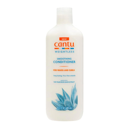 Cantu Weightless Smoothing Conditioner, 13.5 fl oz – Hydrating, Sulfate-Free & Silicone-Free for Curly, Wavy, and Natural Hair