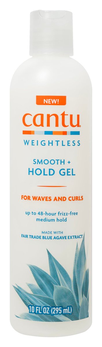Cantu Weightless Smooth + Hold Gel - 10 fl oz | Lightweight Styling for Defined Curls - görsel 1