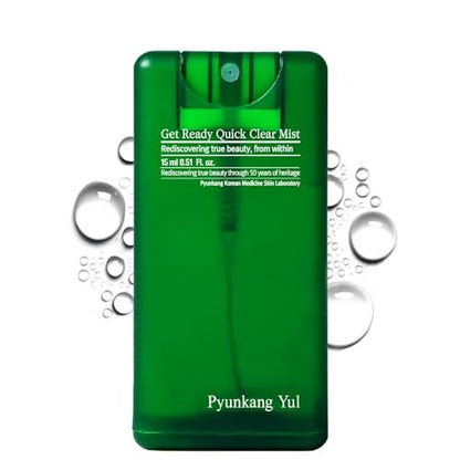 Pyunkang Yul PKY Ultimate Get Ready Quick Clear Mist for Sensitive Skin – Calming & Soothing Face Mist with Cica & Tea Tree, 15ml Avelisse