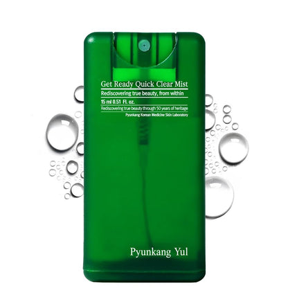 Pyunkang Yul PKY Ultimate Get Ready Quick Clear Mist for Sensitive Skin – Calming & Soothing Face Mist with Cica & Tea Tree, 15ml Avelisse