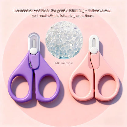 HXIELEC 50 Pcs Colorful Elastic Hair Bands Set with 2 Mini Scissors - No Damage Hair Ties for Toddlers, Girls, and Women Avelisse