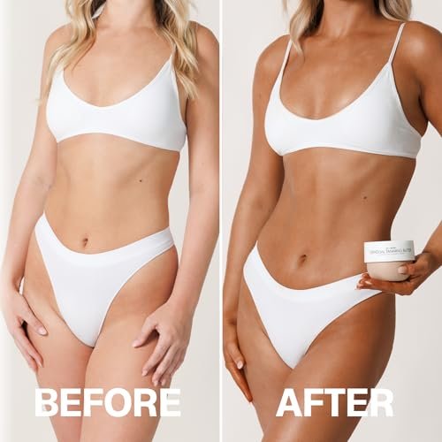 Bali Body Gradual Tanning Butter - Natural, Streak-Free Self Tanner for Buildable Glow, Cruelty-Free & Non-Toxic (200 ml / 6.76 fl oz) Avelisse