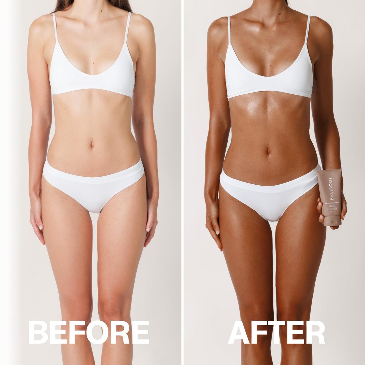 Bali Body Instant Tan Cream - Fast-Drying Self Tanner for All Skin Types, 150 ml Avelisse