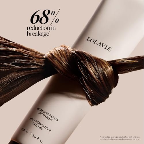 LolaVie Jen’s Sunday Reset Duo - Exfoliate & Detox Scalp Shampoo (6 oz) & Intensive Repair Treatment (5 oz) - Vegan, Cruelty-Free, Color Safe - for All Hair Types - görsel 6