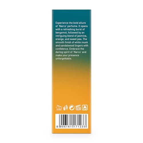 Bellavita Luxury Narco Eau de Parfum 100 ml | Unisex Floral Fragrance with Bergamot, Jasmine & White Musk Avelisse