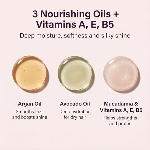 sohl-I.D. Hair Serum for Frizzy Hair – Smooth & Shine Capsules for Dry, Damaged & Curly Hair Avelisse