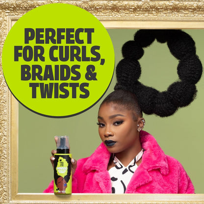 Pardon My Fro Hair Mousse - Lightweight Styling Foam for Curly Hair, Volumizing & Frizz Control, 10.5 fl oz Avelisse