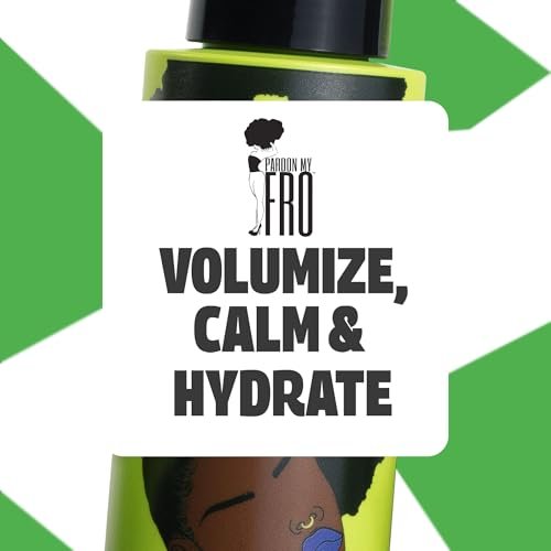 Pardon My Fro Hair Mousse - Lightweight Styling Foam for Curly Hair, Volumizing & Frizz Control, 10.5 fl oz Avelisse