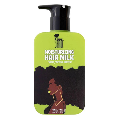 Pardon My Fro Moisturizing Hair Milk - Hydrating Leave-In Conditioner for Curly, Kinky & Coily Hair, Frizz Control, Detangles, Softens Curls, Improves Manageability, Lightweight Formula - 12 fl oz Avelisse