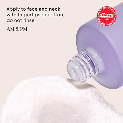 Alpyn Beauty Pore Perfecting Liquid Toner with 2% BHA & Borage – Minimize Pores, Calm & Restore pH (4 oz / 120 ml) Avelisse