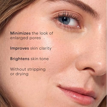 Alpyn Beauty Pore Perfecting Liquid Toner with 2% BHA & Borage – Minimize Pores, Calm & Restore pH (4 oz / 120 ml) Avelisse