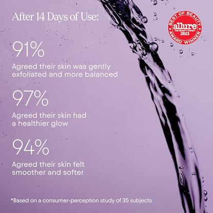 Alpyn Beauty Pore Perfecting Liquid Toner with 2% BHA & Borage – Minimize Pores, Calm & Restore pH (4 oz / 120 ml) Avelisse