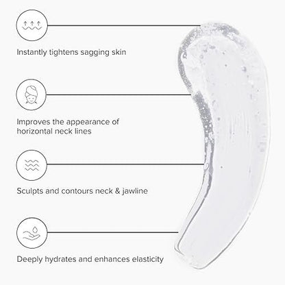 DRMTLGY Contouring Serum – Anti Aging Neck Cream for Skin Tightening and Firming, Sculpt and Define Jawline, Improves Horizontal Neck Lines and Sagging Skin, 1.7 oz Avelisse