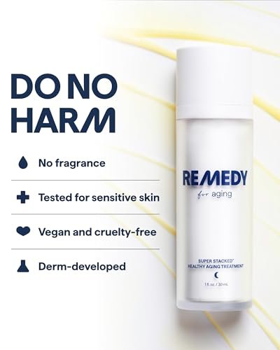 Remedy for Healthy Aging - Retinal, Resveratrol, Glycolic Acid, Argireline, Ferulic Acid, Matrixyl 3000 - Anti-Aging Serum for Wrinkles, Uneven Texture & Tone - By Dermatologist Dr. Shah (1 Fl Oz) Avelisse