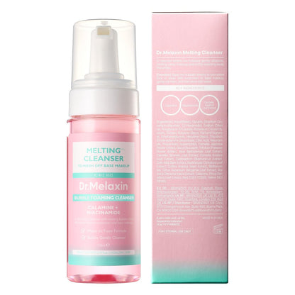 Dr.Melaxin Melting Cleanser - Hypoallergenic Makeup Remover with Quick Bubble Technology, Deep Pore Cleansing for All Skin Types, 150ml Avelisse