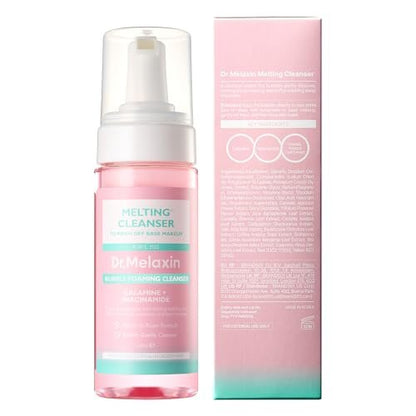 Dr.Melaxin Melting Cleanser - Hypoallergenic Makeup Remover with Quick Bubble Technology, Deep Pore Cleansing for All Skin Types, 150ml Avelisse