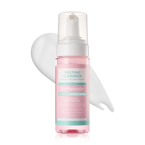 Dr.Melaxin Melting Cleanser - Hypoallergenic Makeup Remover with Quick Bubble Technology, Deep Pore Cleansing for All Skin Types, 150ml Avelisse