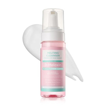 Dr.Melaxin Melting Cleanser - Hypoallergenic Makeup Remover with Quick Bubble Technology, Deep Pore Cleansing for All Skin Types, 150ml Avelisse