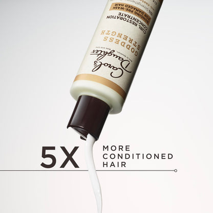 Carol's Daughter Goddess Strength Curl Restoration Concentrate, Bonding Pre-Shampoo Hair Repair Treatment for Damaged Hair, 5.1 Fl Oz