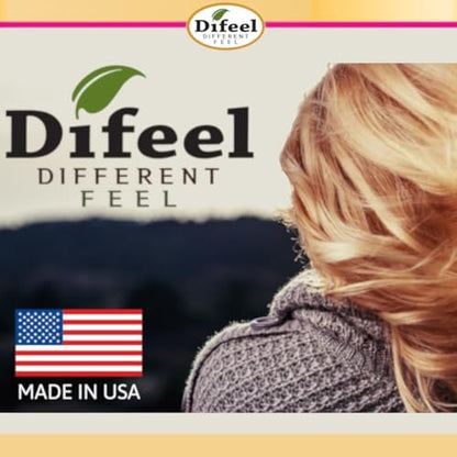 Difeel Bond & Repair Sulfate Free Shampoo - 33.8 oz Restorative Shampoo for Natural Hair