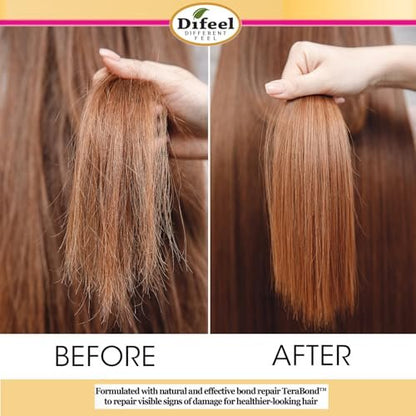 Difeel Bond & Repair Sulfate Free Shampoo - 33.8 oz Restorative Shampoo for Natural Hair