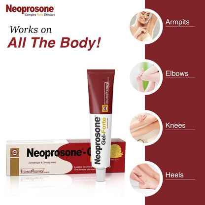 Neoprosone Skin Brightening Gel - 1 fl oz / 30 ml - Daily Moisturizer with Alpha Arbutin for Oily, Combination, Sensitive Skin - Face & Body
