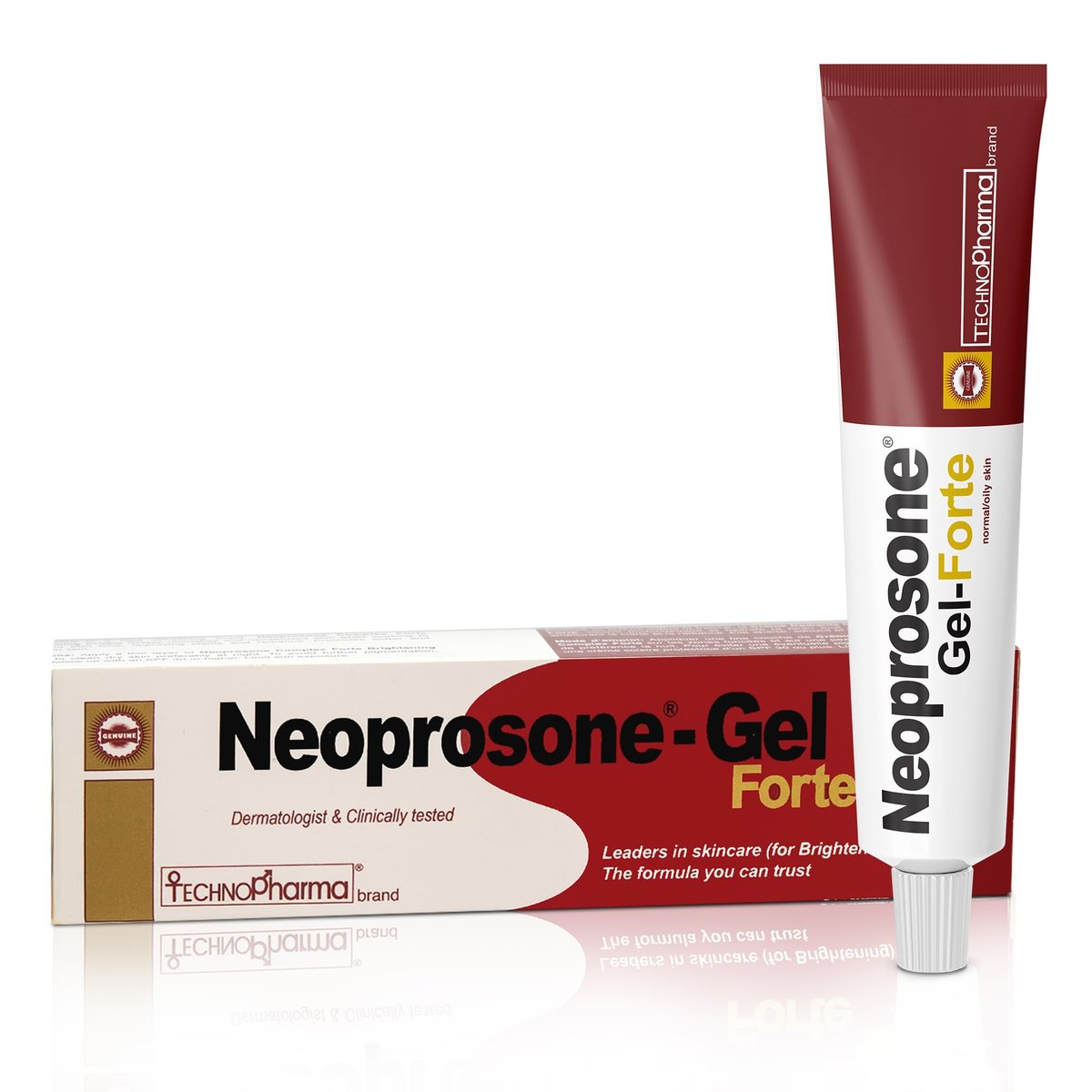 Neoprosone Skin Brightening Gel - 1 fl oz / 30 ml - Daily Moisturizer with Alpha Arbutin for Oily, Combination, Sensitive Skin - Face & Body - görsel 1