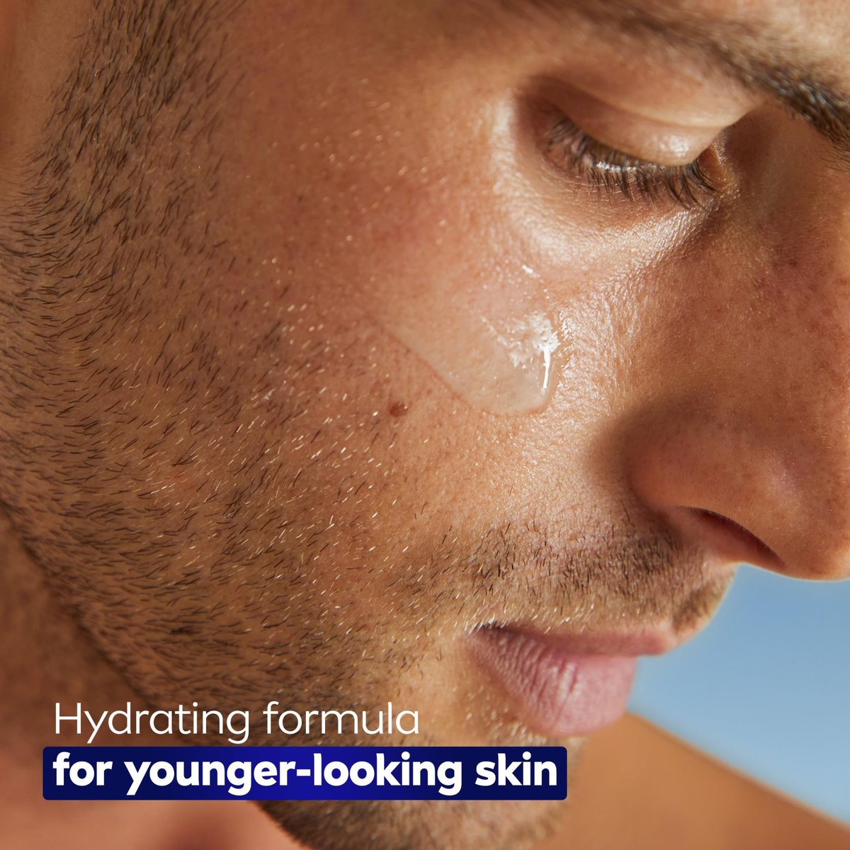 NIVEA MEN Age Defense Instant Hydrating Face Serum for Dry Skin - With Pro-Retinol and Hyaluronic Acid - Reduces Fine Lines and Wrinkles - 1.7 Fl Oz - görsel 10