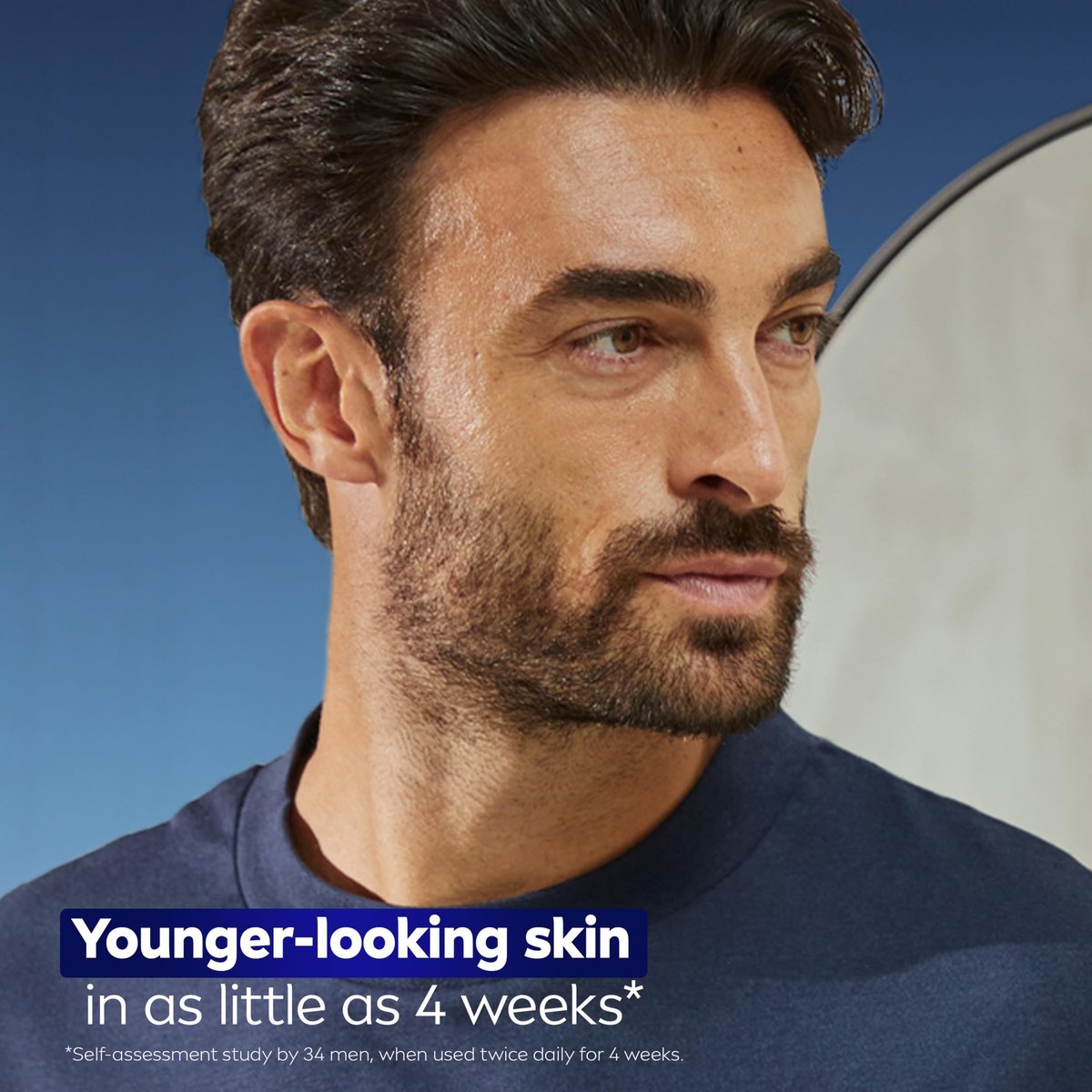 NIVEA MEN Age Defense Advanced Face Serum for Dark Spots with Thiamidol + Hyaluronic Acid, Fast-Absorbing Serum for Men, Reduces Dark Spots, Fine Lines & Wrinkles, 1 Fl Oz - görsel 5
