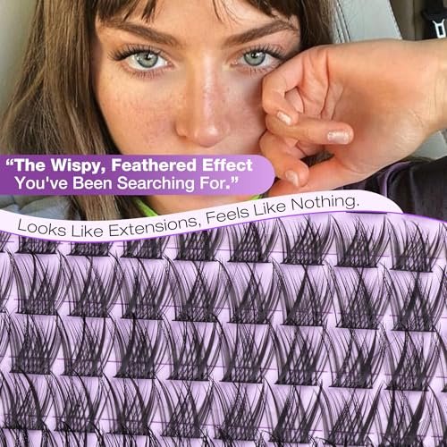 Natural Lash Clusters Kit Wispy Eyelash Clusters CC-Curly 132 pcs DIY Lash Extension Kit with Bond, Seal & Remover – Mavphnee Avelisse