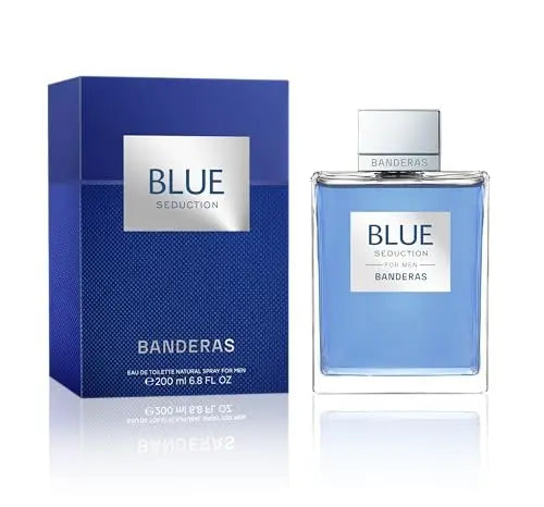 Antonio Banderas Blue Seduction for Men Eau de Toilette Spray, 6.7 oz Avelisse