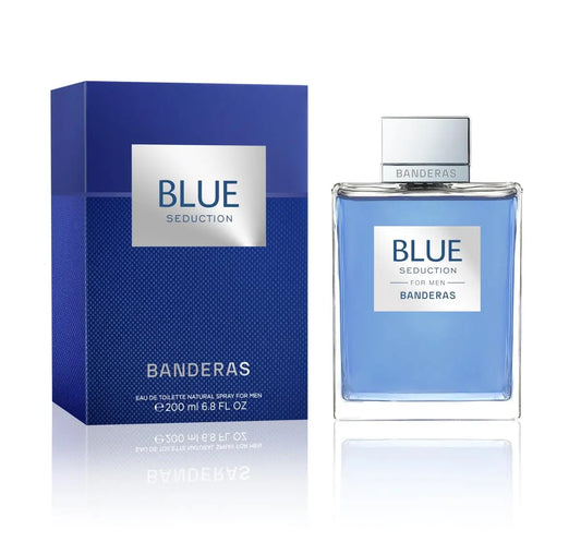 Antonio Banderas Blue Seduction for Men Eau de Toilette Spray, 6.7 oz Avelisse