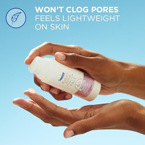 Coppertone Every Tone Invisible Finish Brightening UV Defense Face Sunscreen SPF 60+ with Niacinamide, Lightweight, Clear Sunscreen for All Skin Tones, 1.7 Fl Oz Pump Bottle - görsel 6