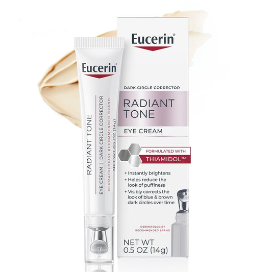 Eucerin Radiant Tone Eye Cream Dark Circle Corrector with Thiamidol and Hyaluronic Acid, 0.5 Oz Avelisse