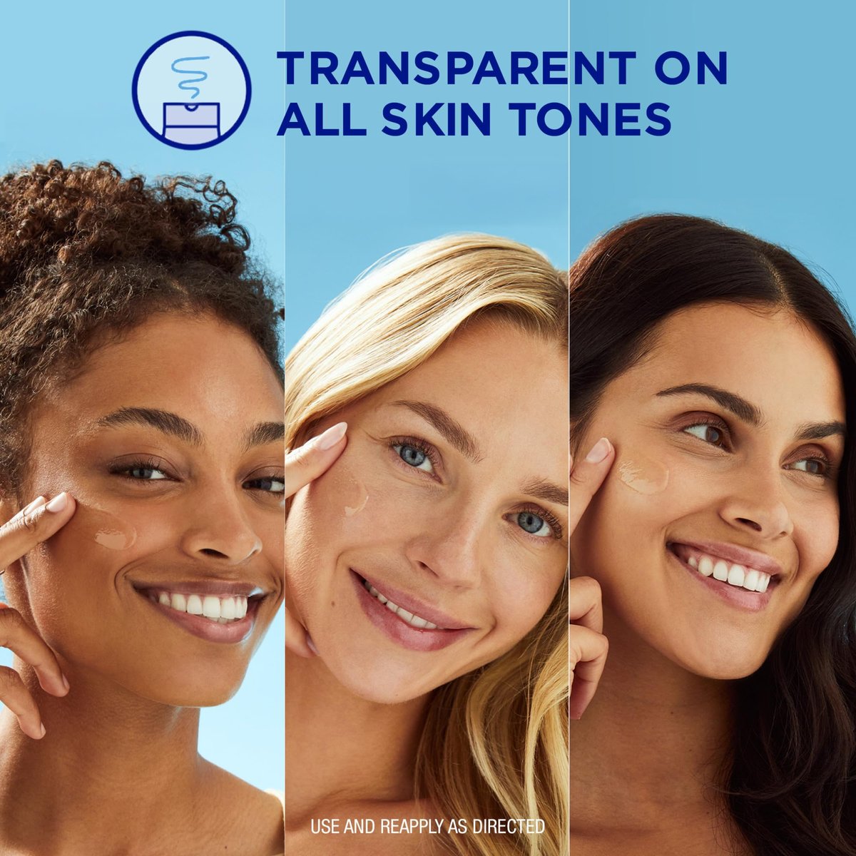Coppertone Every Tone Invisible Finish Hydrating UV Defense Face Sunscreen Stick SPF 55 with Ceramides, Clear for All Skin Tones, 0.49 oz - görsel 7