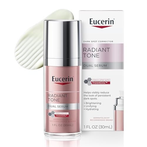 Eucerin Radiant Tone Dual Serum Dark Spot Corrector with Thiamidol and Hyaluronic Acid, 1 Fl Oz Avelisse