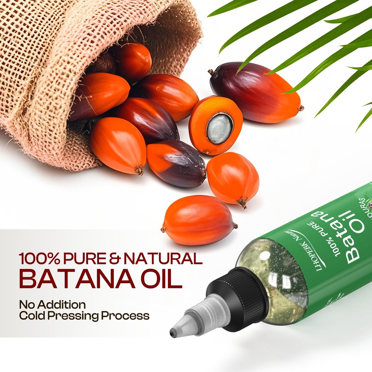 LHOPEBK Nature Organic Batana Oil for Hair Growth – Pure Natural Oil for Thicker, Stronger Hair, 4.23 fl oz - görsel 17