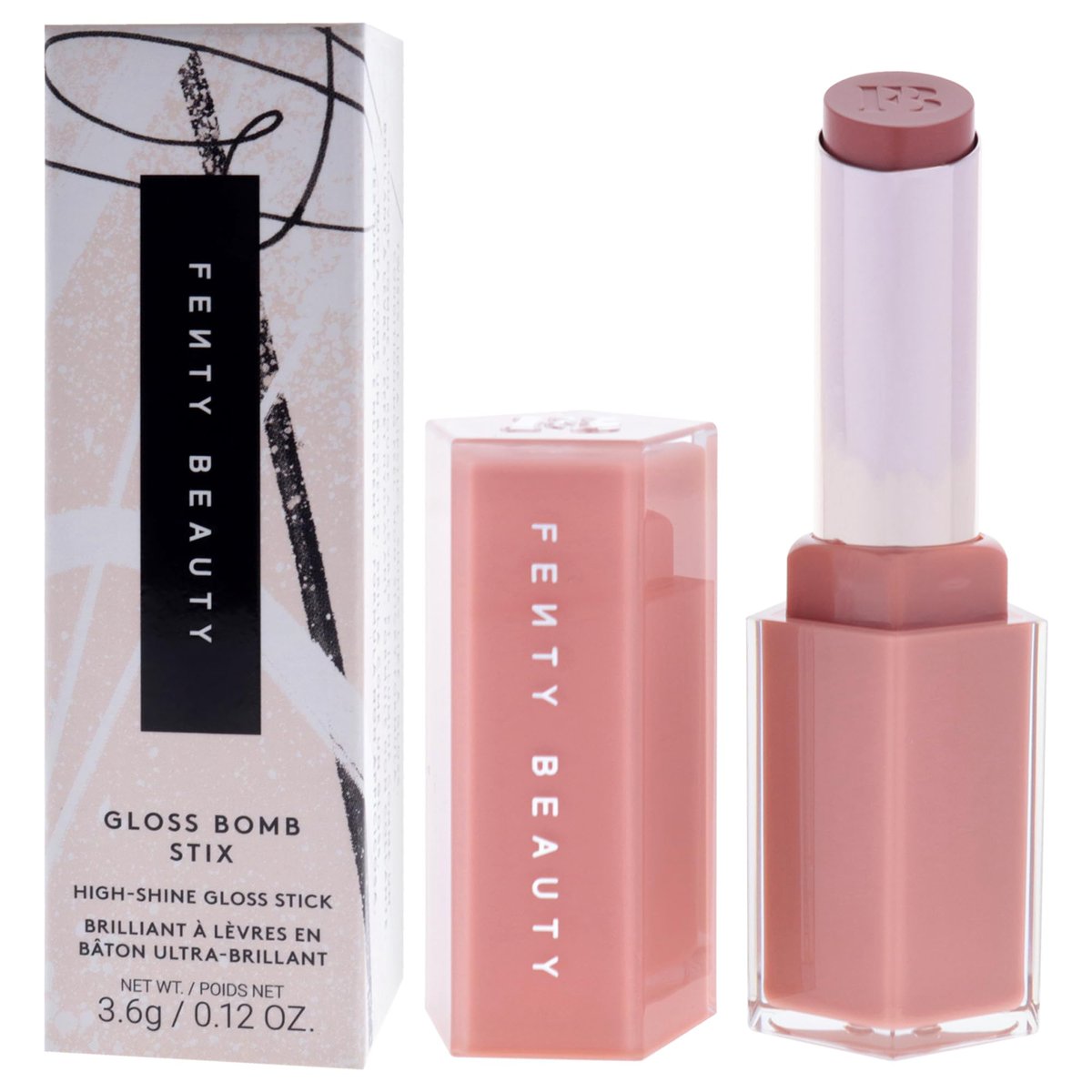 Gloss Bomb Stix High Shine Gloss Stick - 03 Fenty Glow by Fenty Beauty - 0.12 oz Lipstick Avelisse