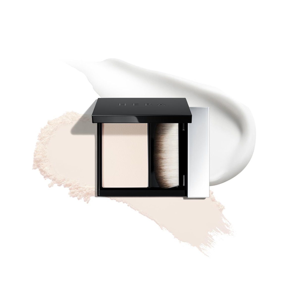 HERA Airy Blurring Powdered Primer – Poreless, Long-Lasting Korean Makeup, Moisturizing Cream-to-Powder, All Skin Types, Travel-Friendly, Smoothing & Oil Absorbing, 0.29 oz Avelisse